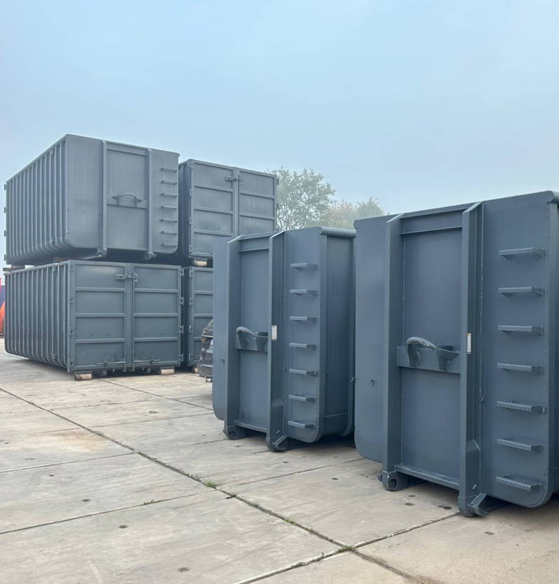 Контейнер для мультилифта Sidalco 40 m3 antraciet ral 7016: фото 1