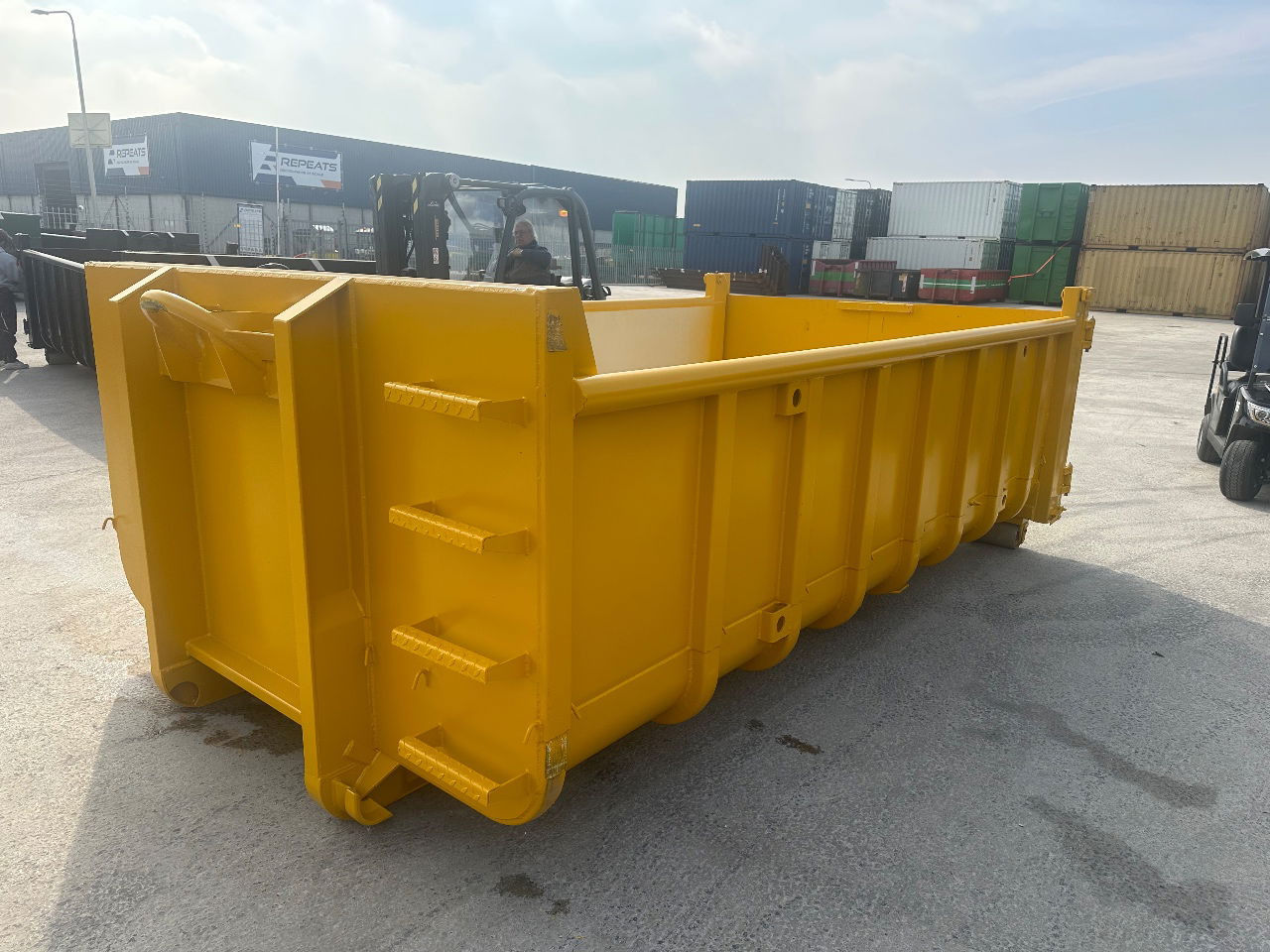Sidalco 10 m3 Franse klep - Сменный кузов/ Контейнер: фото 1 Sidalco 10 m3 Franse klep - Сменный кузов/ Контейнер: фото 1
