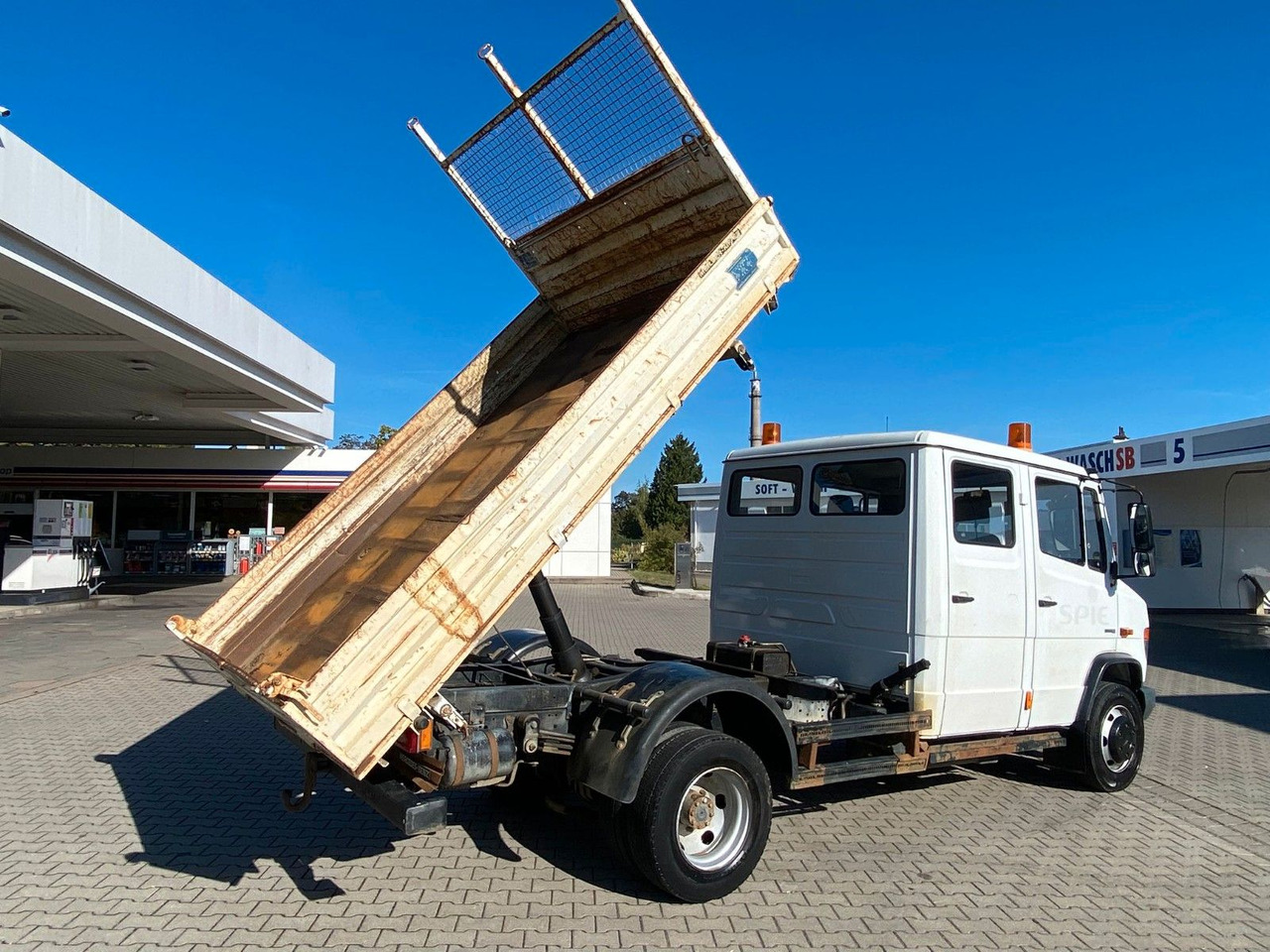 Mercedes-Benz VARIO 816D Doka 3 Seiten Kipper Meiller - Малотоннажный самосвал, Грузопассажирский фургон: фото 4 Mercedes-Benz VARIO 816D Doka 3 Seiten Kipper Meiller - Малотоннажный самосвал, Грузопассажирский фургон: фото 4