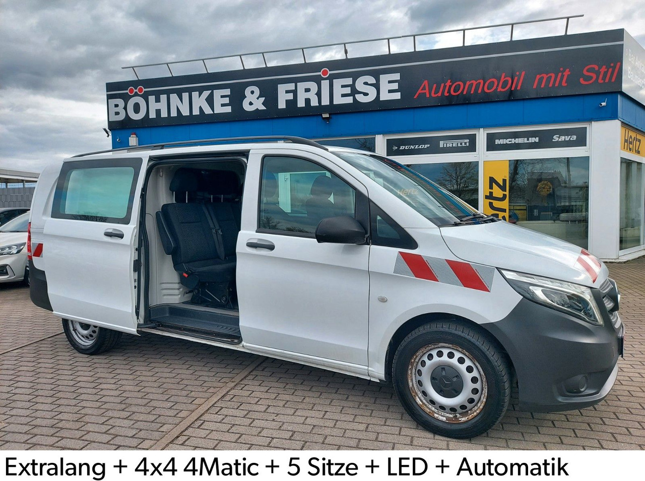 Mercedes-Benz Vito Mixto 114 CDI 4x4 Extralang 5 Sitze LED - Пассажирский фургон: фото 1 Mercedes-Benz Vito Mixto 114 CDI 4x4 Extralang 5 Sitze LED - Пассажирский фургон: фото 1