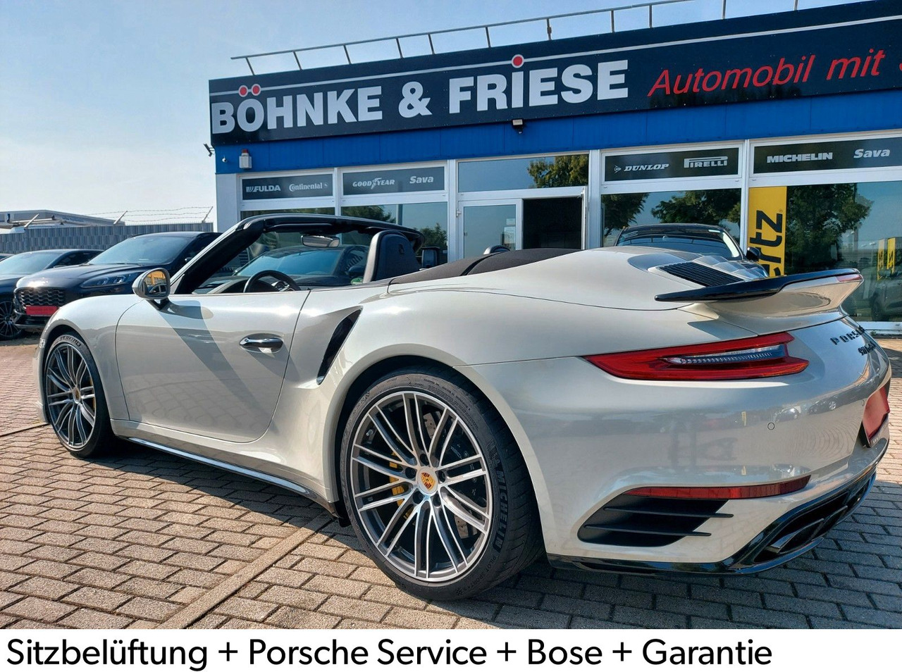 Porsche 911 Turbo S Cabriolet ACC Bose Sitzlüft Garantie - Легковой автомобиль: фото 1 Porsche 911 Turbo S Cabriolet ACC Bose Sitzlüft Garantie - Легковой автомобиль: фото 1