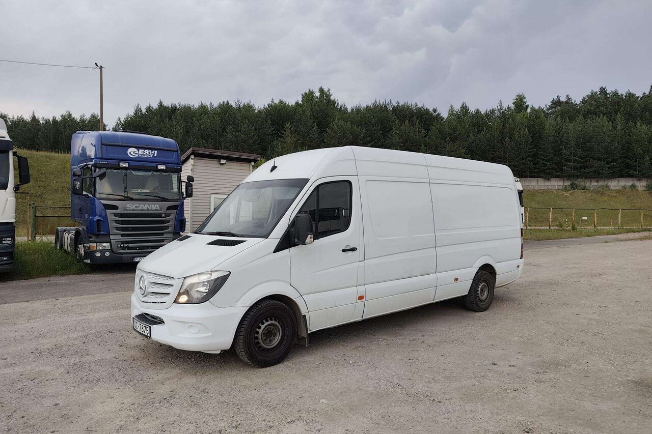 Mercedes-Benz Sprinter - Цельнометаллический фургон: фото 1 Mercedes-Benz Sprinter - Цельнометаллический фургон: фото 1