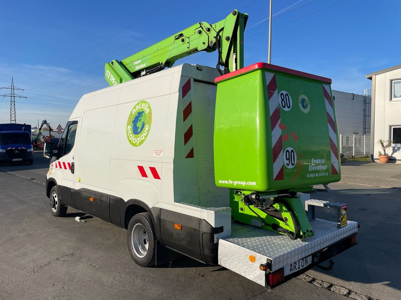 Iveco Daily 50C18 Hubsteiger/FRANCE-ELEVATEUR/17m/968h - Грузовик с подъемником: фото 5 Iveco Daily 50C18 Hubsteiger/FRANCE-ELEVATEUR/17m/968h - Грузовик с подъемником: фото 5