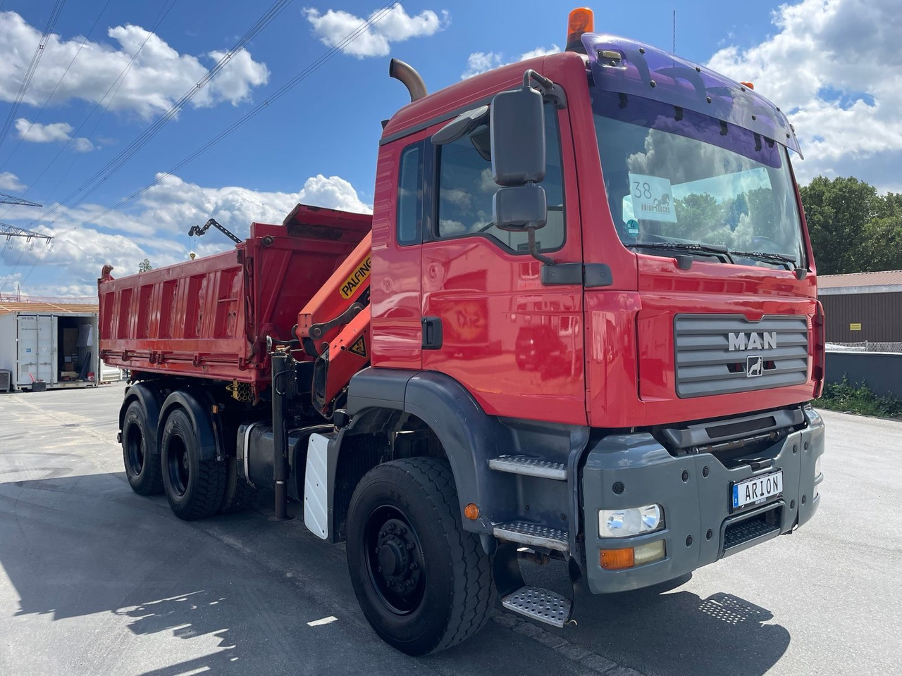 MAN TGA 26.360 6x6H Dreiseitenkipper/Kran/PALFINGER - Самосвал, Автоманипулятор: фото 1 MAN TGA 26.360 6x6H Dreiseitenkipper/Kran/PALFINGER - Самосвал, Автоманипулятор: фото 1