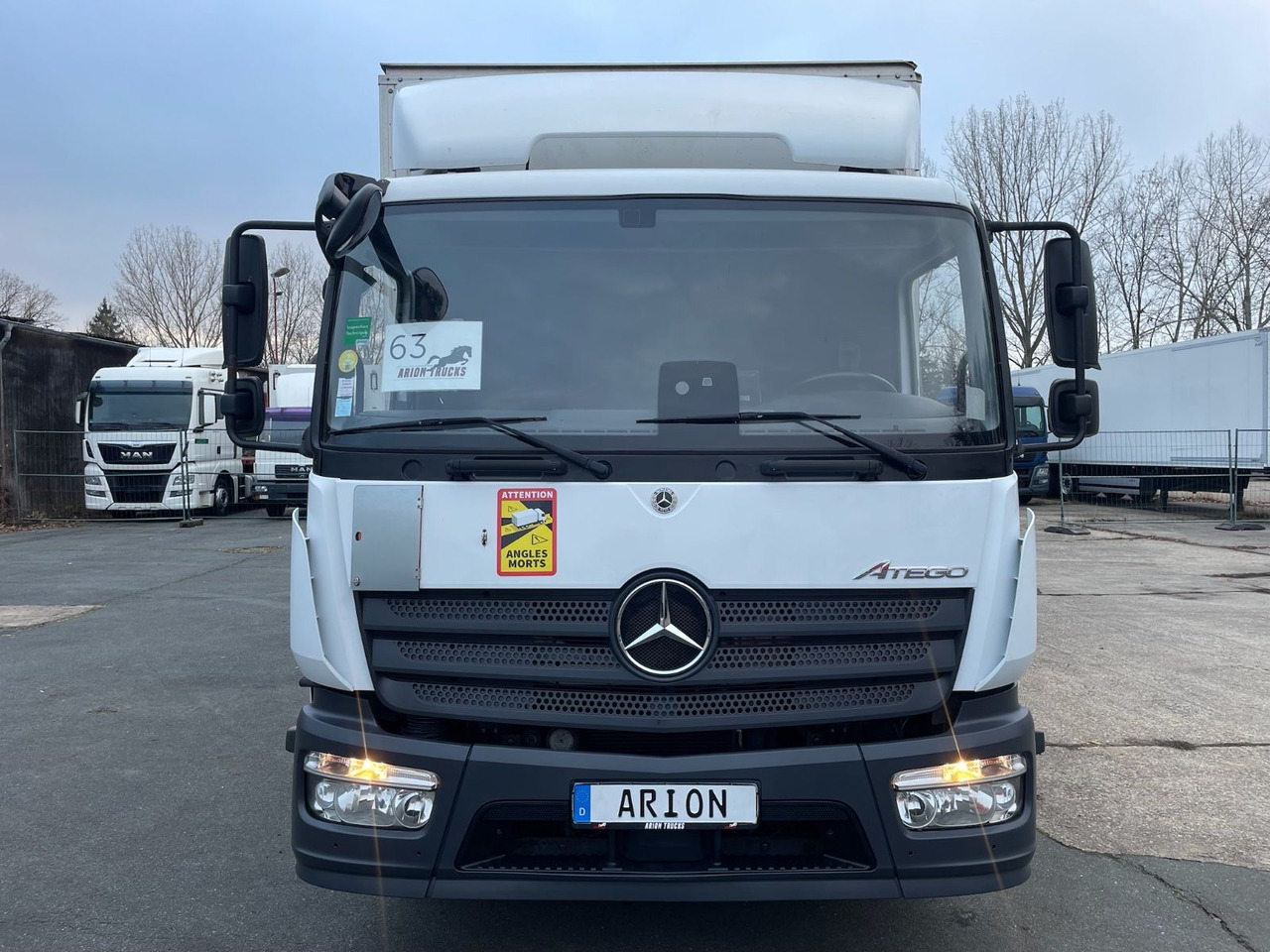 Mercedes-Benz Atego 1218 4x2 Koffer/FULL-ADR/EXIII/LBW/AC/EU6d - Грузовик с закрытым кузовом: фото 2 Mercedes-Benz Atego 1218 4x2 Koffer/FULL-ADR/EXIII/LBW/AC/EU6d - Грузовик с закрытым кузовом: фото 2