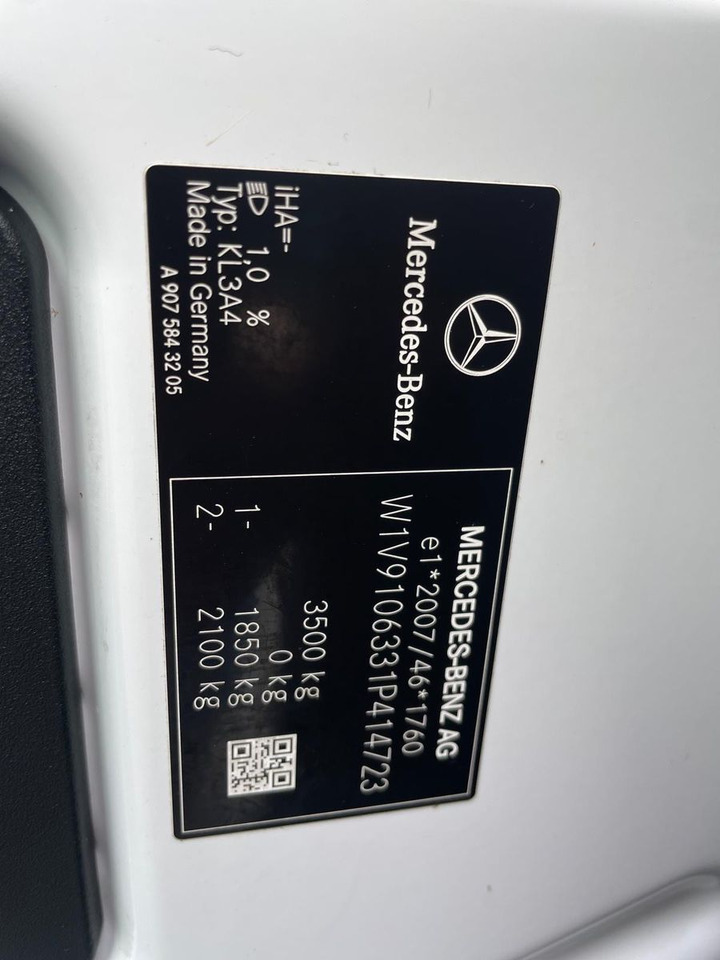 Цельнометаллический фургон, Электрический фургон Mercedes-Benz eSprinter L2H2 Kastenwagen/47KW/AC/Kamera: фото 20