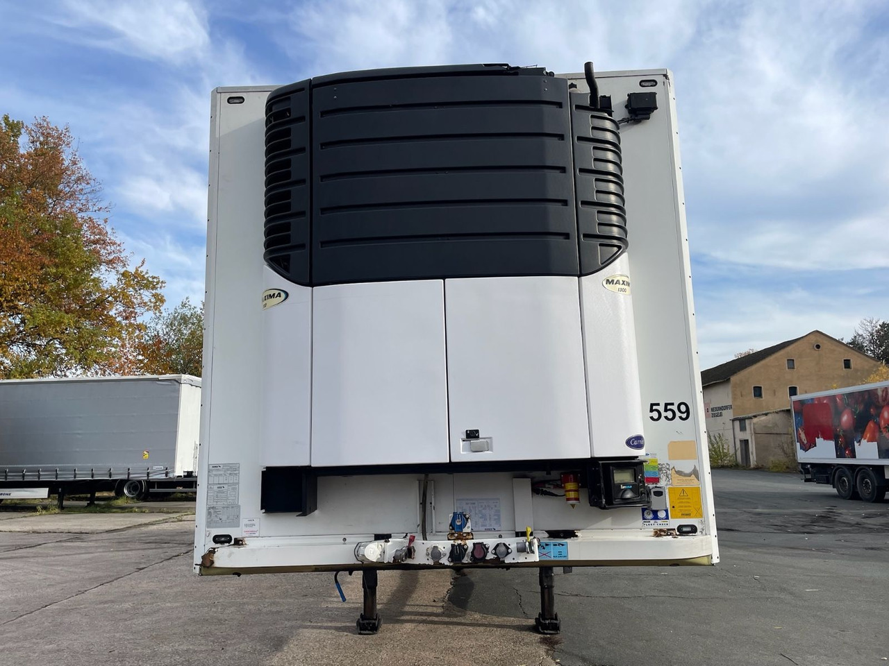 Schmitz Cargobull SKO10/LBW/CARRIER/MAXIMA1300/8810h/Lenkachse - Полуприцеп-рефрижератор: фото 2 Schmitz Cargobull SKO10/LBW/CARRIER/MAXIMA1300/8810h/Lenkachse - Полуприцеп-рефрижератор: фото 2