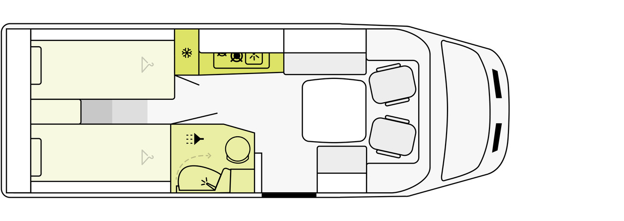 ETRUSCO Etrusco V 6.8 SCF - Дом на колесах: фото 5 ETRUSCO Etrusco V 6.8 SCF - Дом на колесах: фото 5