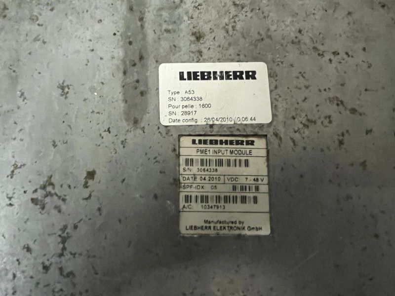 Liebherr Control PME1 input module - Блок управления: фото 2 Liebherr Control PME1 input module - Блок управления: фото 2