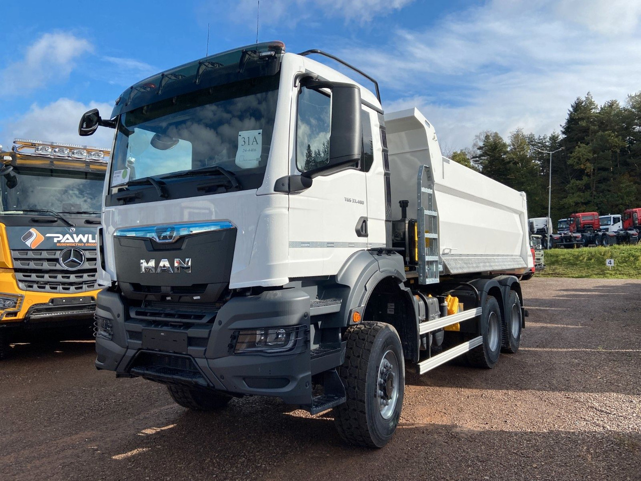 MAN TGS 33.480 6X6 FML KIPPER HARDOX - Самосвал: фото 2 MAN TGS 33.480 6X6 FML KIPPER HARDOX - Самосвал: фото 2