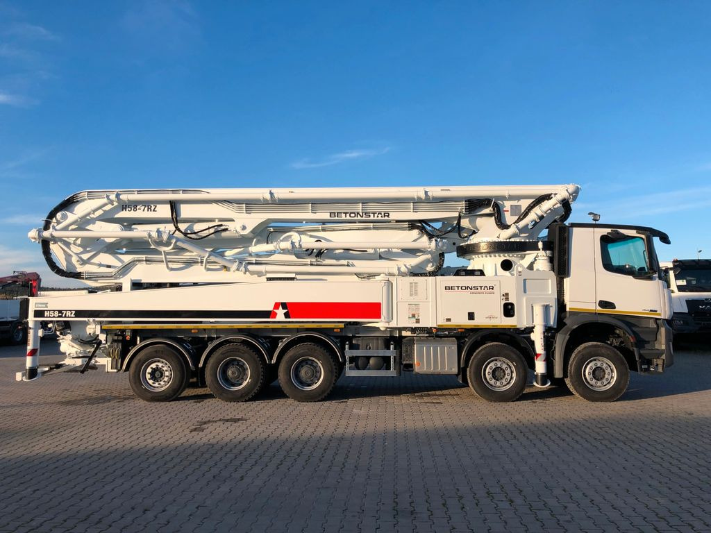 Mercedes-Benz AROCS 4458 BETONSTAR H58.16-7RZ - Автобетононасос: фото 3 Mercedes-Benz AROCS 4458 BETONSTAR H58.16-7RZ - Автобетононасос: фото 3