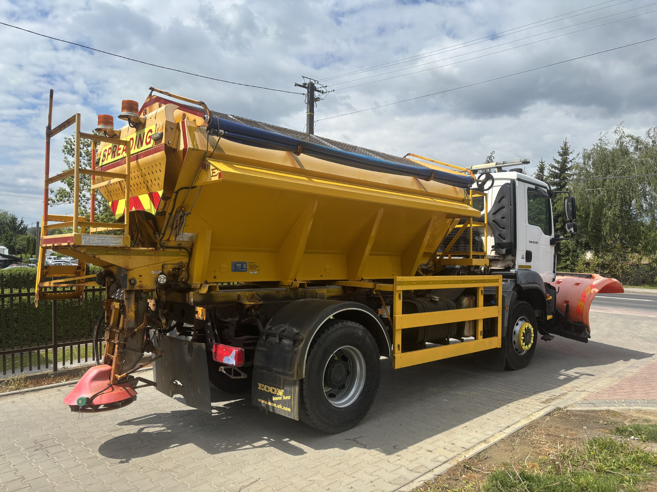 MAN TGM 18.290 4X4BB GRITTER/SPREADER PLOUGH ECON - Снегоуборочная машина: фото 4 MAN TGM 18.290 4X4BB GRITTER/SPREADER PLOUGH ECON - Снегоуборочная машина: фото 4