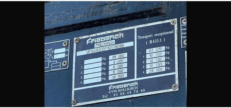 Friederich AR312PBCS - Прицеп лесовоз: фото 3 Friederich AR312PBCS - Прицеп лесовоз: фото 3