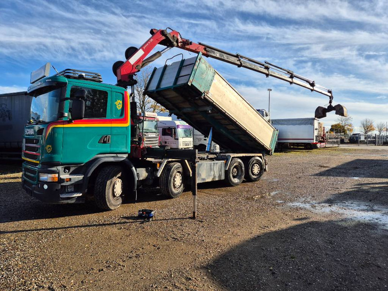 Scania G490 8x2/6 // HMF 2620 K-5 // Pendellad - Автоманипулятор: фото 1 Scania G490 8x2/6 // HMF 2620 K-5 // Pendellad - Автоманипулятор: фото 1