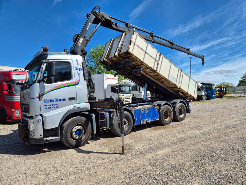 Volvo FH 460 8x2/4 //Hiab 166 E-4// 3 way tip - Автоманипулятор: фото 1 Volvo FH 460 8x2/4 //Hiab 166 E-4// 3 way tip - Автоманипулятор: фото 1