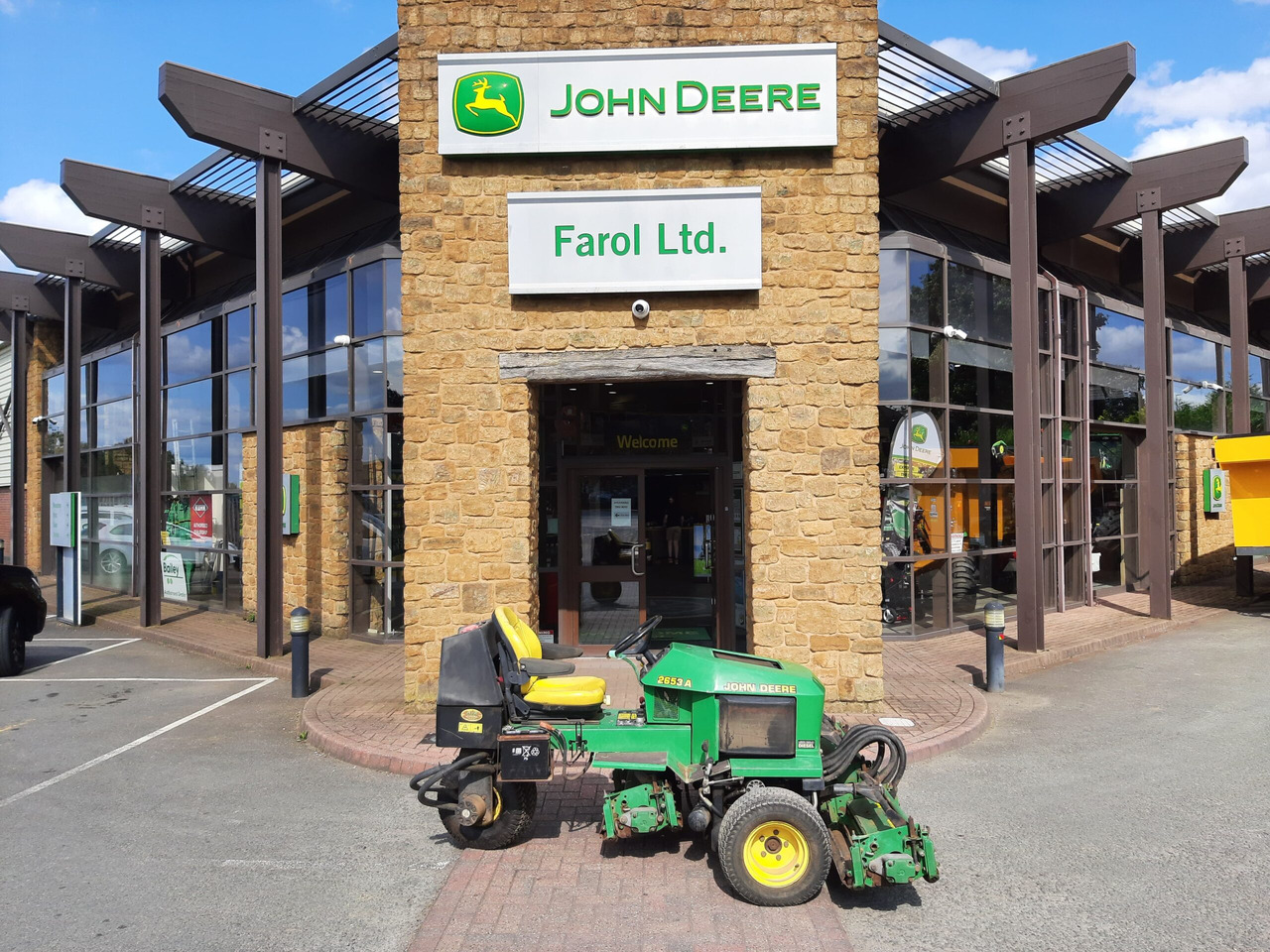 John Deere 2653A utility triple mower - Газонокосилка: фото 2 John Deere 2653A utility triple mower - Газонокосилка: фото 2