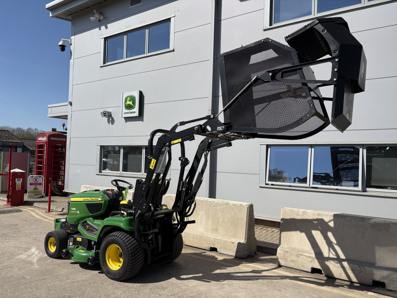 Газонокосилка John Deere X950R Cut & Collect mower: фото 8