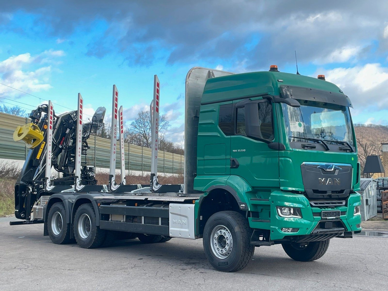 MAN TGS 33.510 6X4 BL Euro6e LogLift 165Z - Лесовоз, Автоманипулятор: фото 1 MAN TGS 33.510 6X4 BL Euro6e LogLift 165Z - Лесовоз, Автоманипулятор: фото 1