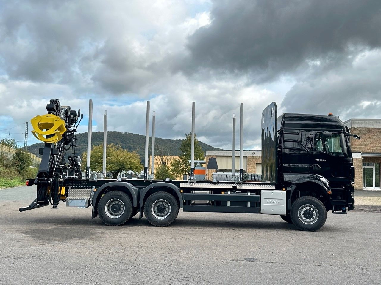 Лесовоз, Автоманипулятор MAN TGS 33.520 6X6  Euro6e  LogLift 165 Z: фото 7