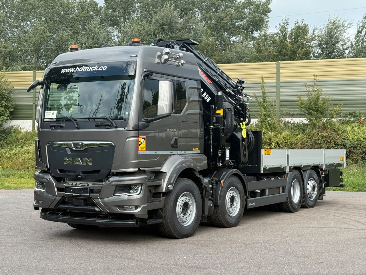 MAN TGS 35.520 8x2 BL HIAB X-HiPro858E-8 & Jib150x-6 - Автоманипулятор: фото 2 MAN TGS 35.520 8x2 BL HIAB X-HiPro858E-8 & Jib150x-6 - Автоманипулятор: фото 2