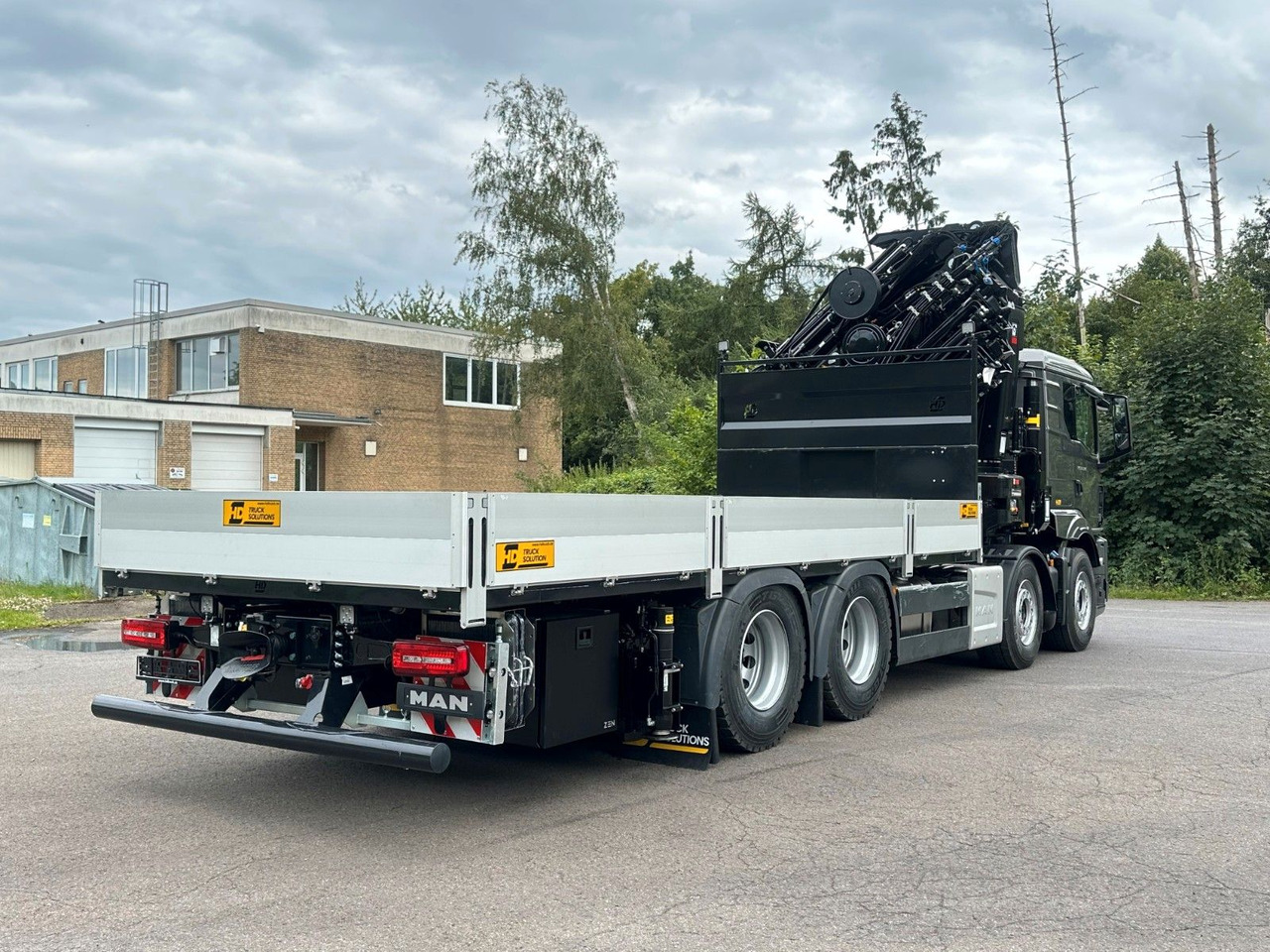 Автоманипулятор MAN TGS 35.520 8x4 BL HIAB X-HiPro858E-8 & Jib150x-6: фото 7