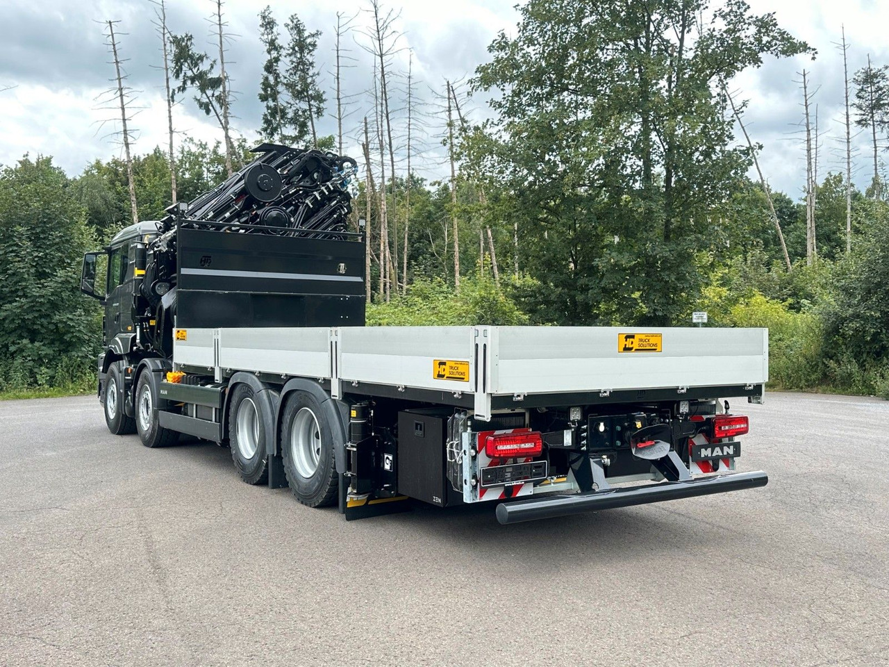 Автоманипулятор MAN TGS 35.520 8x4 BL HIAB X-HiPro858E-8 & Jib150x-6: фото 6