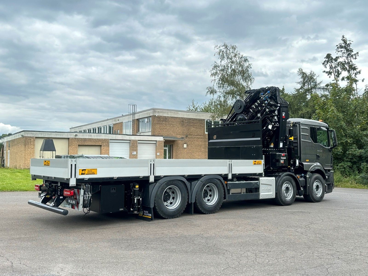 Автоманипулятор MAN TGS 35.520 8x4 BL HIAB X-HiPro858E-8 & Jib150x-6: фото 9