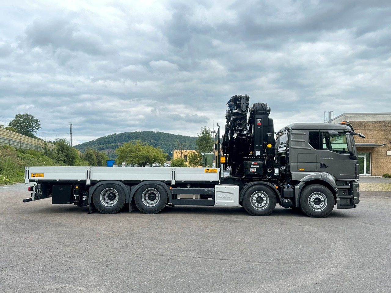 Автоманипулятор MAN TGS 35.520 8x4 BL HIAB X-HiPro858E-8 & Jib150x-6: фото 8