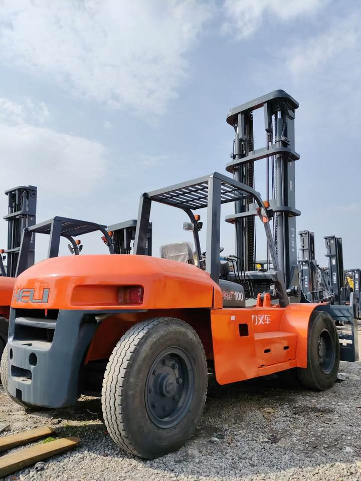 6-Meter Lift Height Mast Forklift Used Heli 10-Ton Forklift Truck Cpcd100 - Вилочный погрузчик: фото 4 6-Meter Lift Height Mast Forklift Used Heli 10-Ton Forklift Truck Cpcd100 - Вилочный погрузчик: фото 4