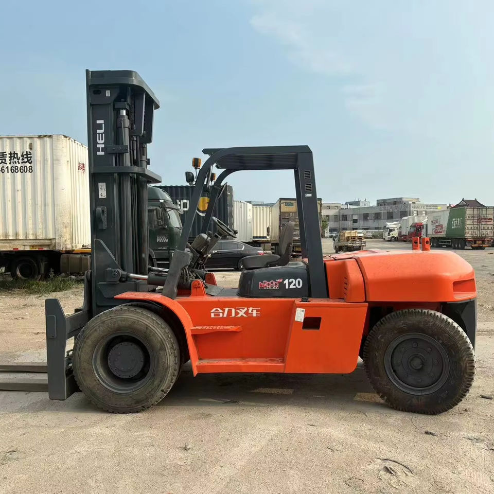 HELI 12Ton Diesel Forklift CPCD120 Fast Delivery with Competitive Price for Farms with Core Components Pump Engine Motor Gearbox - Дизельный погрузчик: фото 1 HELI 12Ton Diesel Forklift CPCD120 Fast Delivery with Competitive Price for Farms with Core Components Pump Engine Motor Gearbox - Дизельный погрузчик: фото 1