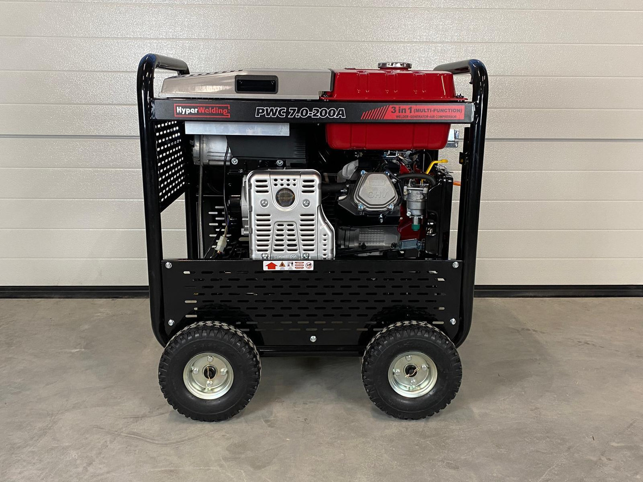 HyperWelding PWC7.0-200A 3 in 1 Multimachine (Generator, Lasapparaat en Luchtcompressor) - Оборудование для мастерских: фото 4 HyperWelding PWC7.0-200A 3 in 1 Multimachine (Generator, Lasapparaat en Luchtcompressor) - Оборудование для мастерских: фото 4