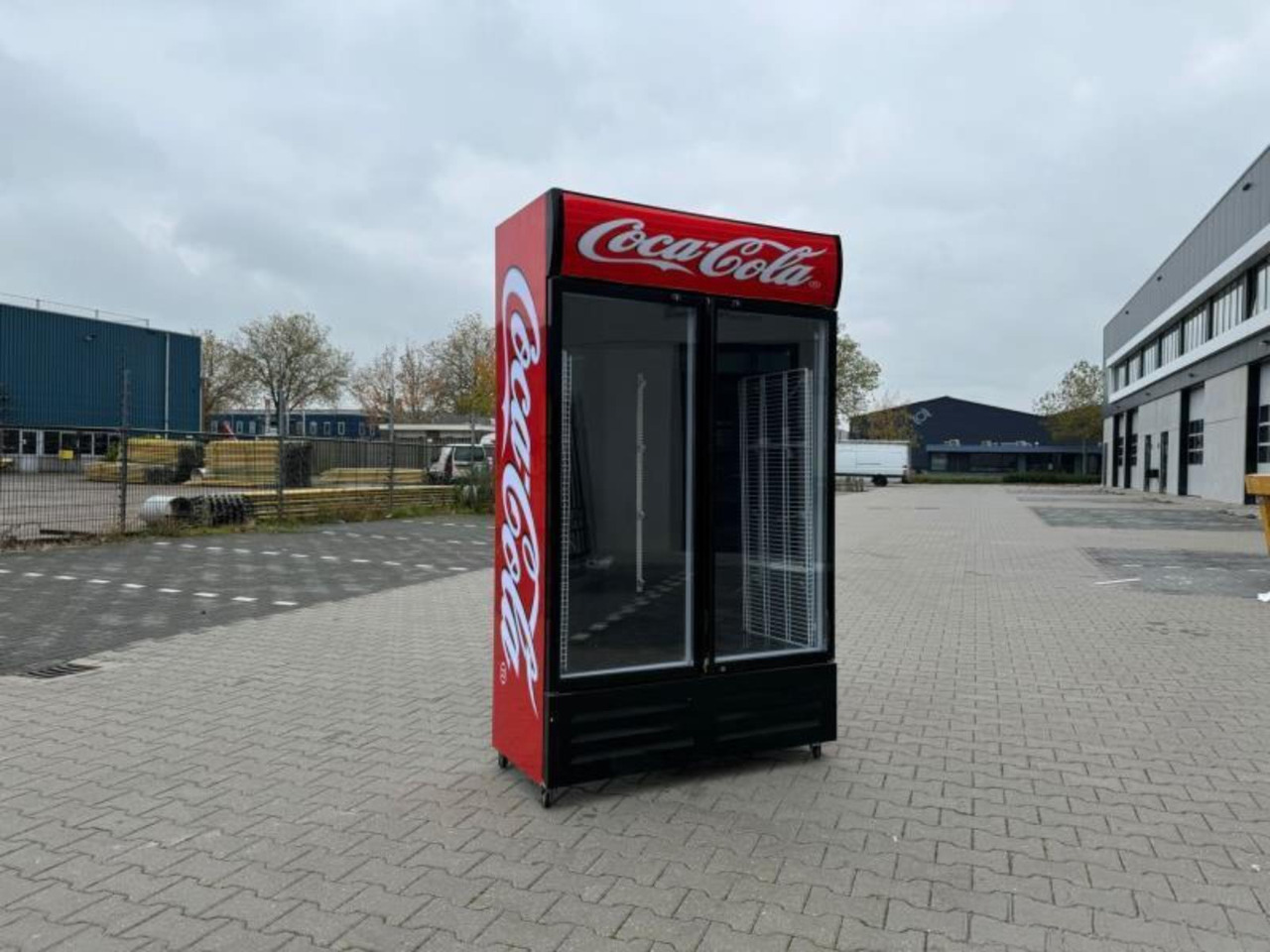 Новый Пищевое оборудование Koelkast met Coca-Cola Stickers – Dubbel (Nieuw): фото 1