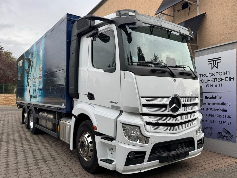 Mercedes-Benz Actros 2548L-/Lenk-Lift/Retarder/Mirror-Cam - Грузовик для перевозки напитков: фото 1 Mercedes-Benz Actros 2548L-/Lenk-Lift/Retarder/Mirror-Cam - Грузовик для перевозки напитков: фото 1