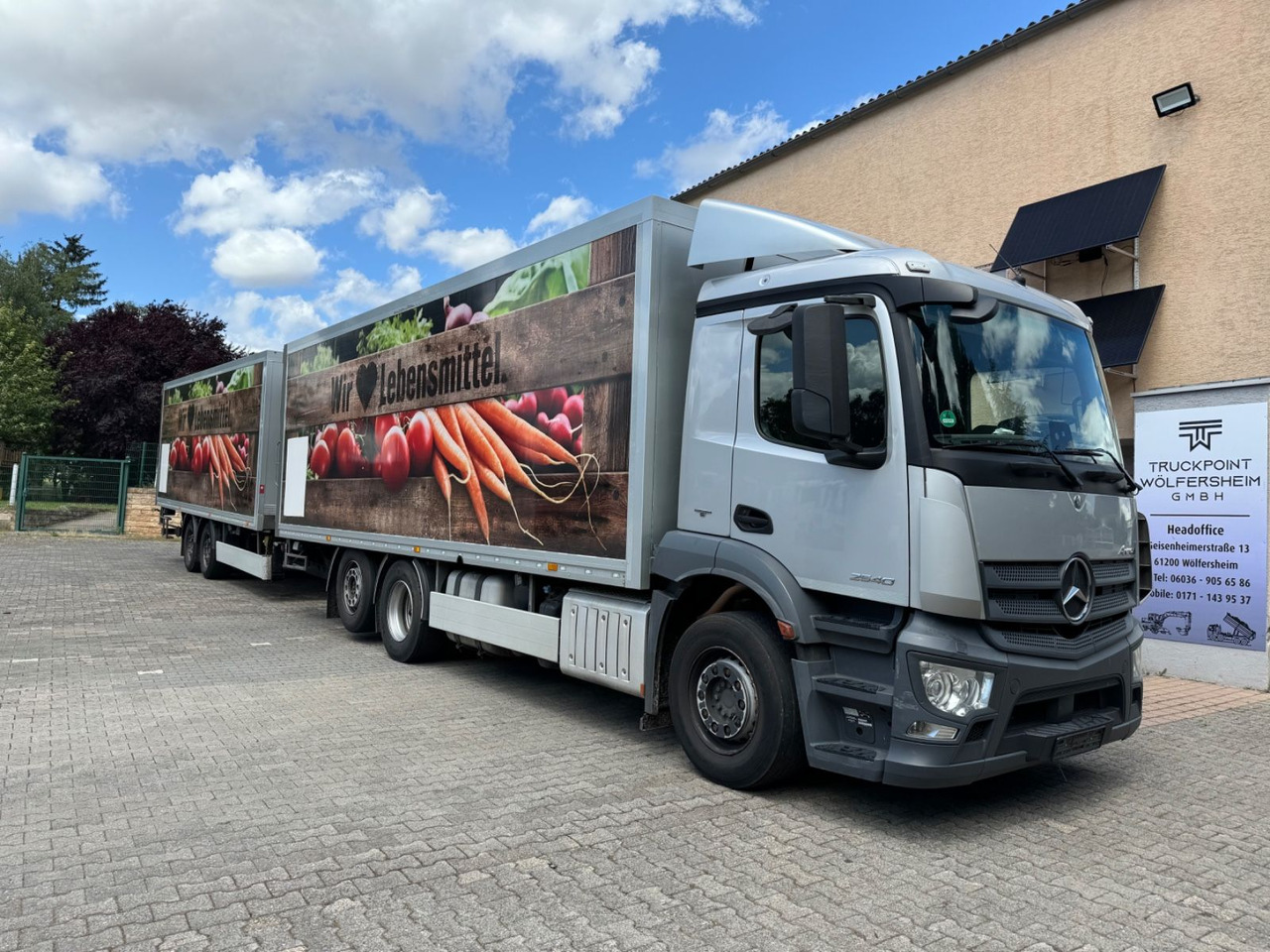 Mercedes-Benz Antos 2540/Durchladbar/2xLBW/Frigoblock - Рефрижератор: фото 1 Mercedes-Benz Antos 2540/Durchladbar/2xLBW/Frigoblock - Рефрижератор: фото 1