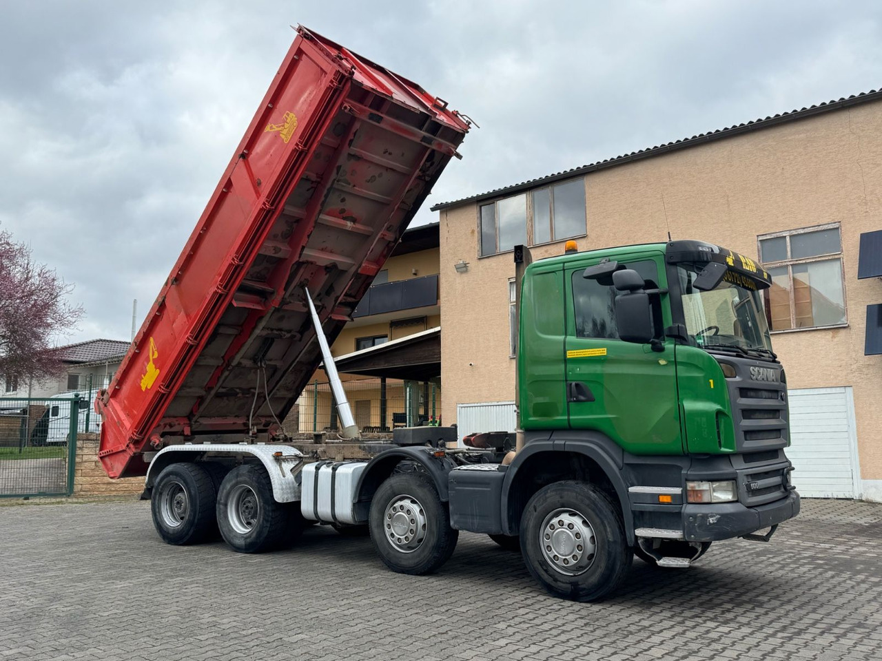 Scania R500/V8/BB/KLIMA/8x4/Dautel/Top-Zustand! - Самосвал: фото 4 Scania R500/V8/BB/KLIMA/8x4/Dautel/Top-Zustand! - Самосвал: фото 4