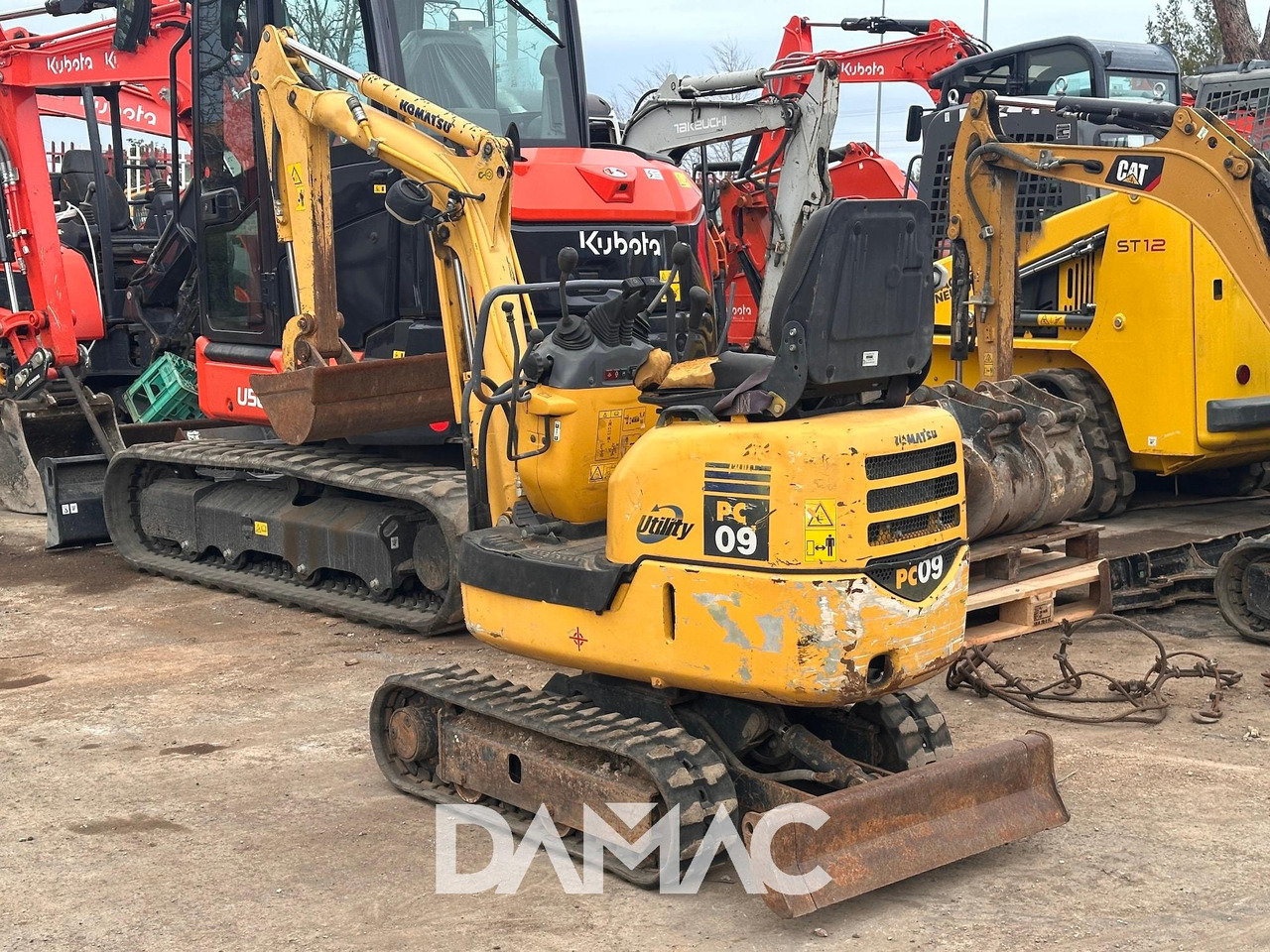 KOMATSU PC09 - Мини-экскаватор: фото 2 KOMATSU PC09 - Мини-экскаватор: фото 2