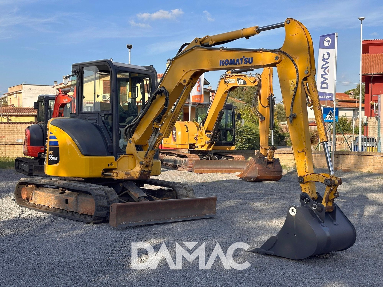KOMATSU PC55MR-3 - Мини-экскаватор: фото 1 KOMATSU PC55MR-3 - Мини-экскаватор: фото 1
