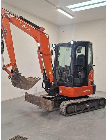 Kubota U36-4 - Мини-экскаватор: фото 4 Kubota U36-4 - Мини-экскаватор: фото 4