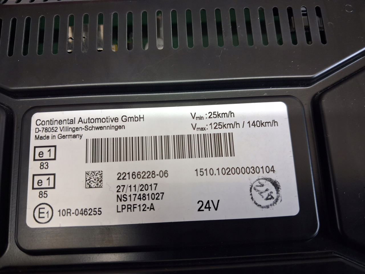 CONTINENTAL ZEGARY LICZNIKI AUTOMAT RENAULT GAMA T RANGE 22166228 - Приборная панель для Грузовиков: фото 3 CONTINENTAL ZEGARY LICZNIKI AUTOMAT RENAULT GAMA T RANGE 22166228 - Приборная панель для Грузовиков: фото 3