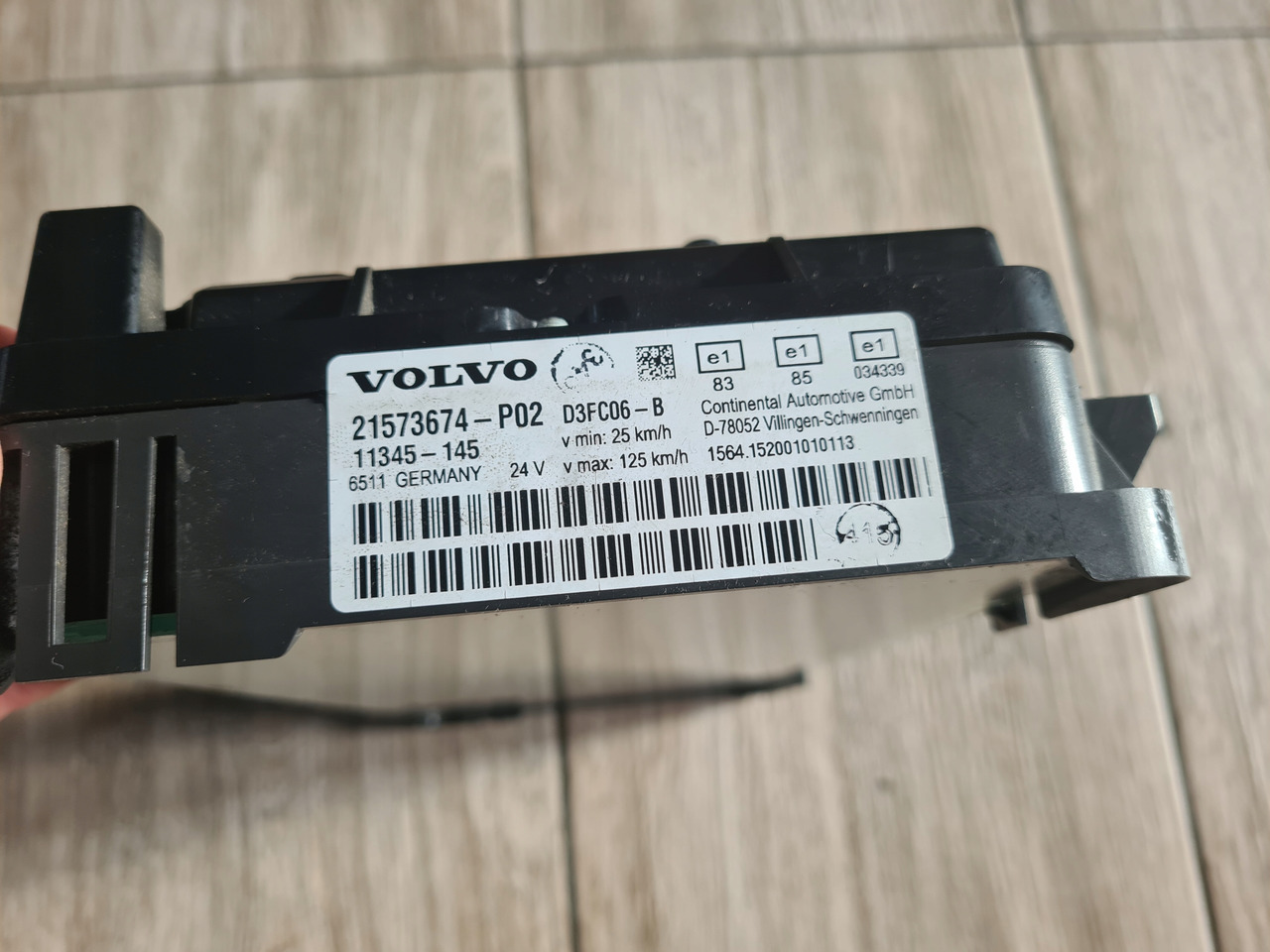 CONTINENTAL ZEGARY LICZNIKI AUTOMAT VOLVO FL FE - Приборная панель для Грузовиков: фото 4 CONTINENTAL ZEGARY LICZNIKI AUTOMAT VOLVO FL FE - Приборная панель для Грузовиков: фото 4