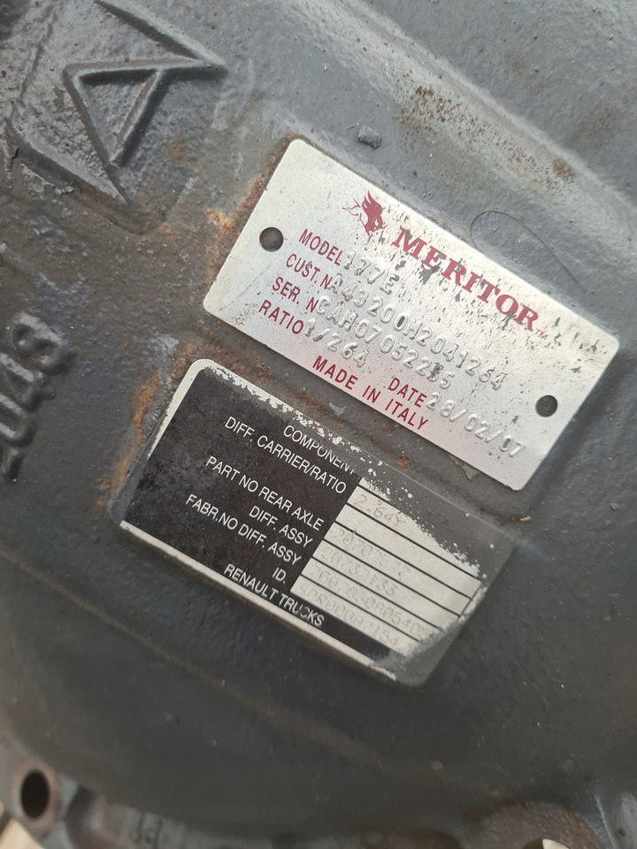 MERITOR WKŁAD MOSTU MERITOR VOLVO FH FM RENAULT DXI RSS1344B 177E 2.64 - Дифференциал для Грузовиков: фото 4 MERITOR WKŁAD MOSTU MERITOR VOLVO FH FM RENAULT DXI RSS1344B 177E 2.64 - Дифференциал для Грузовиков: фото 4
