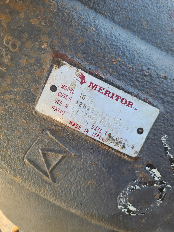 MERITOR WKŁAD MOSTU VOLVO FL 6 00-06 MERITOR 167E 44/9 4.89 22.5 - Дифференциал для Грузовиков: фото 5 MERITOR WKŁAD MOSTU VOLVO FL 6 00-06 MERITOR 167E 44/9 4.89 22.5 - Дифференциал для Грузовиков: фото 5