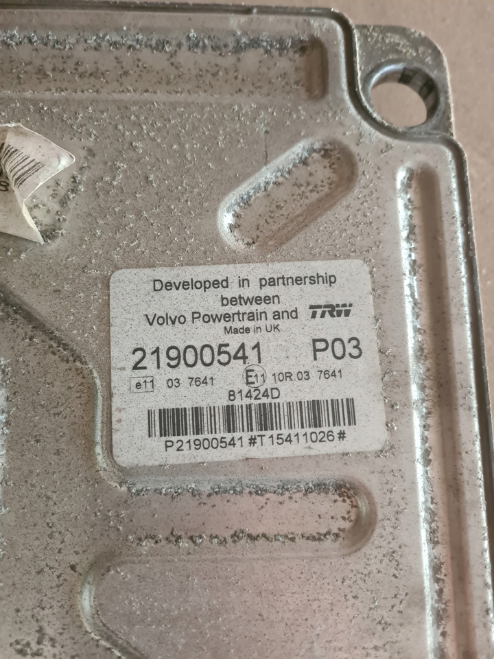 RENAULT KASETA KOMPUTER SILNIKA RENAULT GAMA T RANGE 21900541 P03 - Блок управления для Грузовиков: фото 3 RENAULT KASETA KOMPUTER SILNIKA RENAULT GAMA T RANGE 21900541 P03 - Блок управления для Грузовиков: фото 3