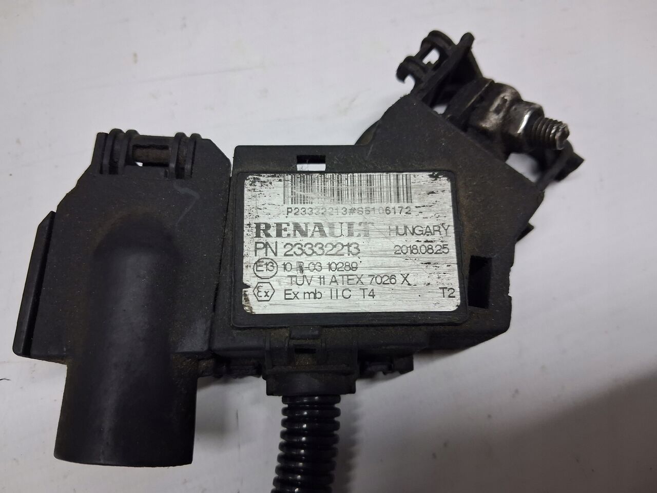 RENAULT KLEMA SENSOR CZUJNIK AKUMULATORA Z WIĄZKA RENAULT GAMA RANGE T - Электрическая система для Грузовиков: фото 3 RENAULT KLEMA SENSOR CZUJNIK AKUMULATORA Z WIĄZKA RENAULT GAMA RANGE T - Электрическая система для Грузовиков: фото 3
