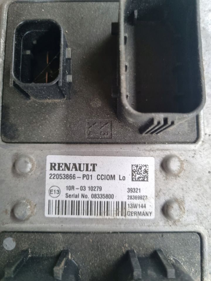 RENAULT STEROWNIK CCIOM RENAULT GAMA T RANGE 22053866 P01 - Блок управления для Грузовиков: фото 2 RENAULT STEROWNIK CCIOM RENAULT GAMA T RANGE 22053866 P01 - Блок управления для Грузовиков: фото 2