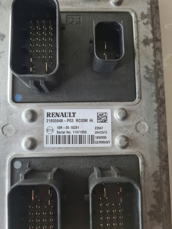 RENAULT STEROWNIK KASETA RCIOM RENAULT GAMA T 6X2 21855948 P03 - Электрическая система для Грузовиков: фото 2 RENAULT STEROWNIK KASETA RCIOM RENAULT GAMA T 6X2 21855948 P03 - Электрическая система для Грузовиков: фото 2