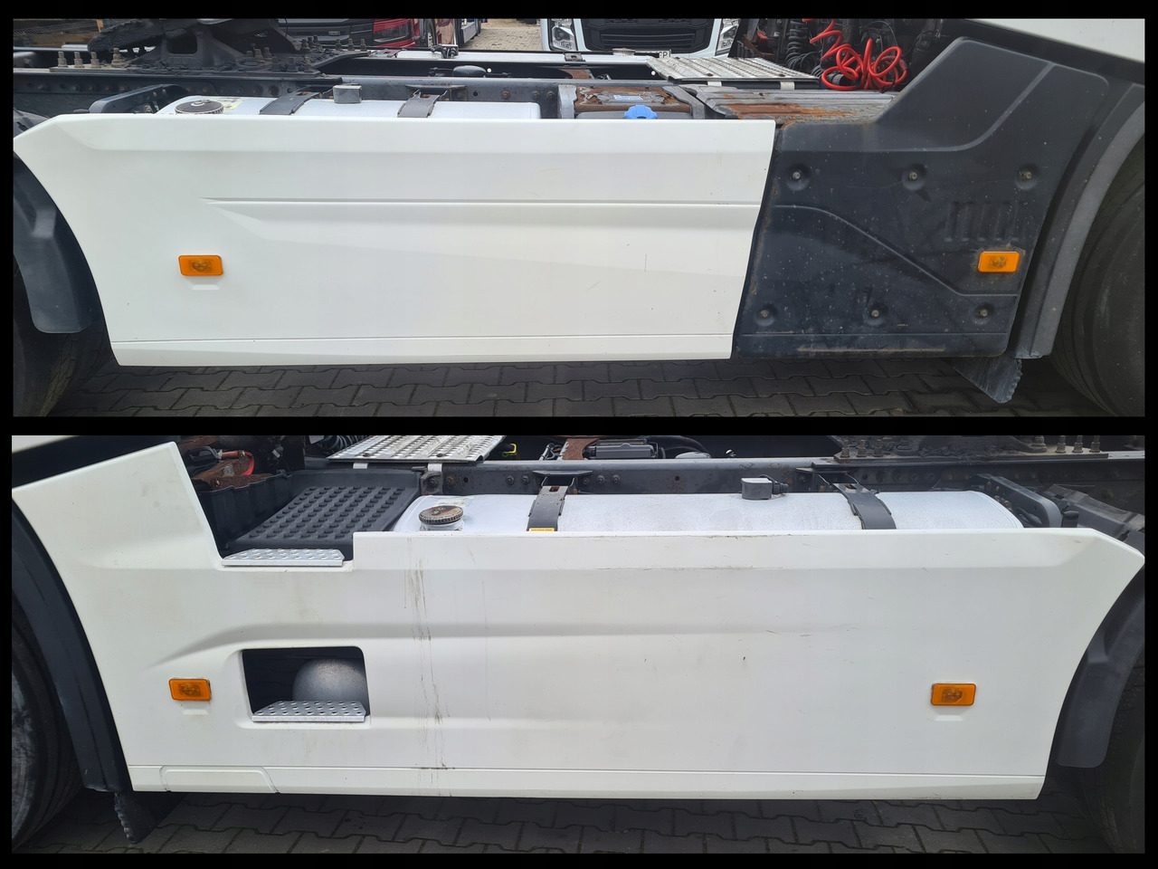 RENAULT ZABUDOWY OSŁONY MIĘDZYOSIOWE MOCOWANIA ORYGINAŁ RENAULT GAMA T RANGE - Аэродинамика/ Спойлеры для Грузовиков: фото 1 RENAULT ZABUDOWY OSŁONY MIĘDZYOSIOWE MOCOWANIA ORYGINAŁ RENAULT GAMA T RANGE - Аэродинамика/ Спойлеры для Грузовиков: фото 1