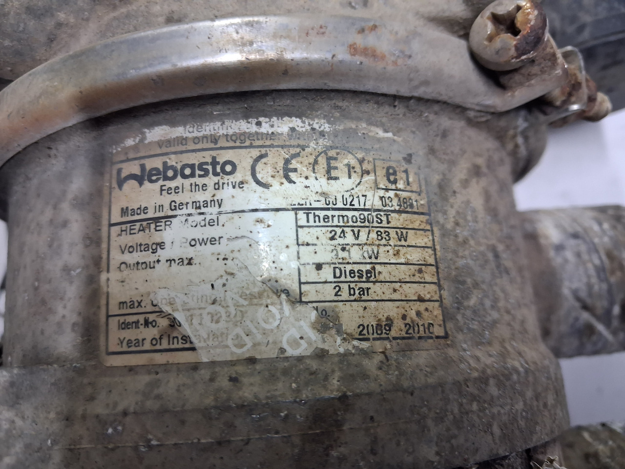 WEBASTO WEBASTO OGRZEWANIE WODNE POSTOJOWE THERMO 90ST VOLVO FH FM - Отопление/ Вентиляция для Грузовиков: фото 4 WEBASTO WEBASTO OGRZEWANIE WODNE POSTOJOWE THERMO 90ST VOLVO FH FM - Отопление/ Вентиляция для Грузовиков: фото 4