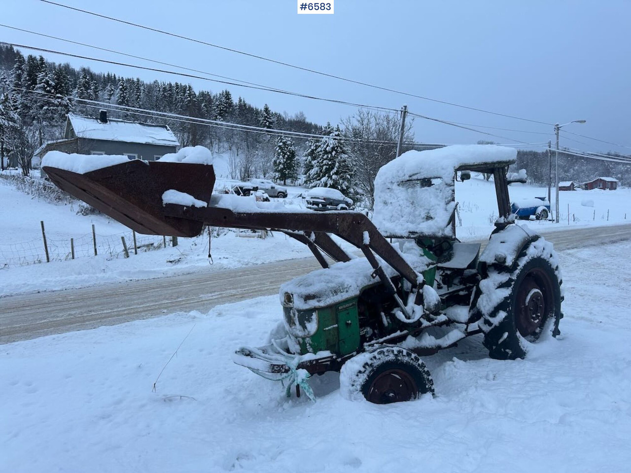 1969 Deutz D5005 tractor w/ front loader. Rep. object. - Трактор: фото 3 1969 Deutz D5005 tractor w/ front loader. Rep. object. - Трактор: фото 3