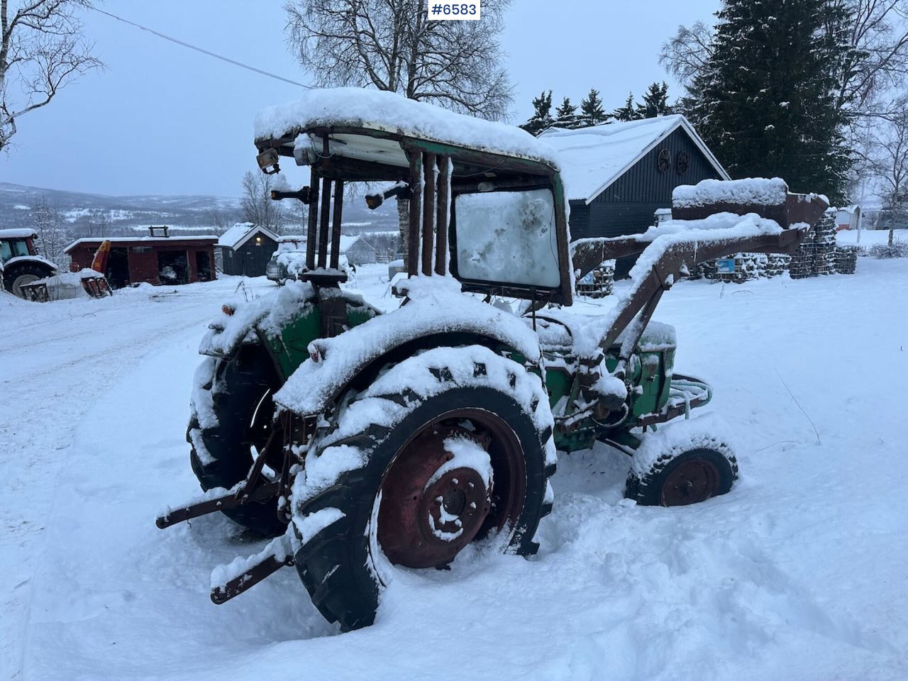 1969 Deutz D5005 tractor w/ front loader. Rep. object. - Трактор: фото 5 1969 Deutz D5005 tractor w/ front loader. Rep. object. - Трактор: фото 5